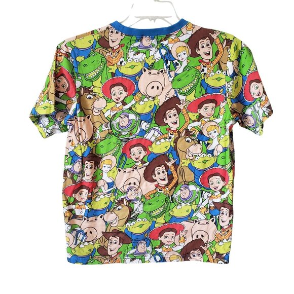 Disney Tokyo Resort Toy Story Buzz Lightyear Woody Graphic T Shirt Japan - Picture 10 of 11